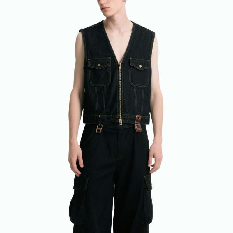 mens-dark-denim-zip-up-vest-casual-sleeveless-jacket