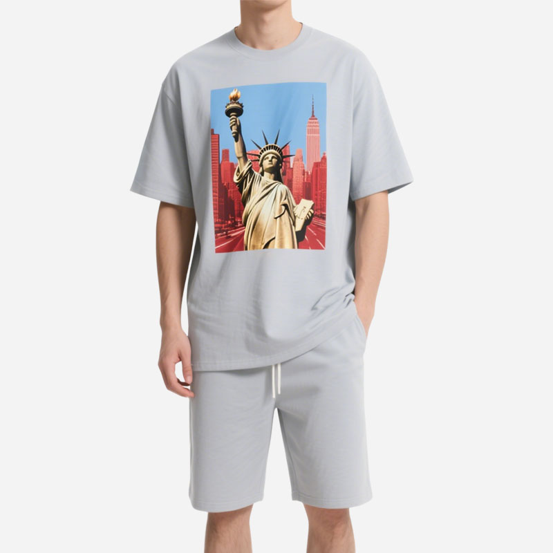 stylish-unique-print-mens-short-sleeve-and-shorts-set